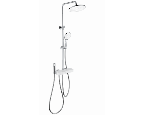 Душевая система с термостатом WONZON & WOGHAND, Черный матовый (WW-B3580-CR)