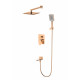 Душевая система встраиваемая WONZON & WOGHAND DIAMOND, Брашированное розовое золото (WW-88939011-BRG)