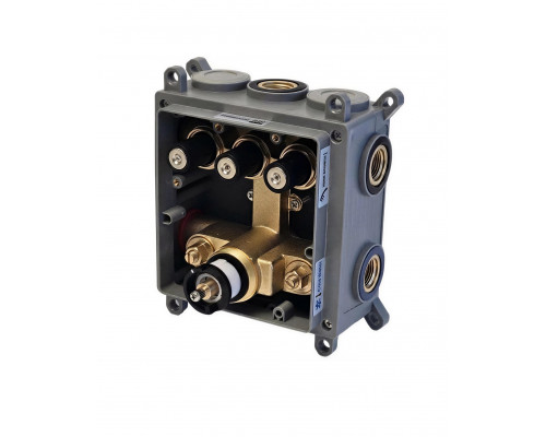 Скрытая часть термостатического смесителя на 3 потребителя WONZON & WOGHAND (WW-INB363A)