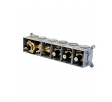 Скрытая часть термостатического смесителя на 3 потребителя WONZON & WOGHAND (WW-INB163A)