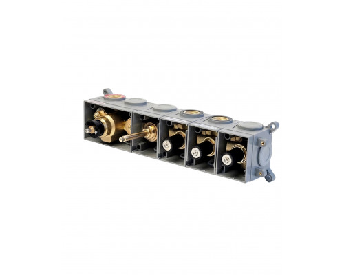 Скрытая часть термостатического смесителя на 3 потребителя WONZON & WOGHAND (WW-INB163A)