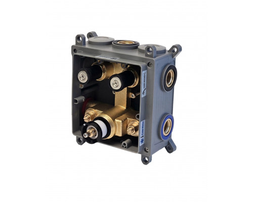 Скрытая часть термостатического смесителя на 2 потребителя WONZON & WOGHAND (WW-INB362A)