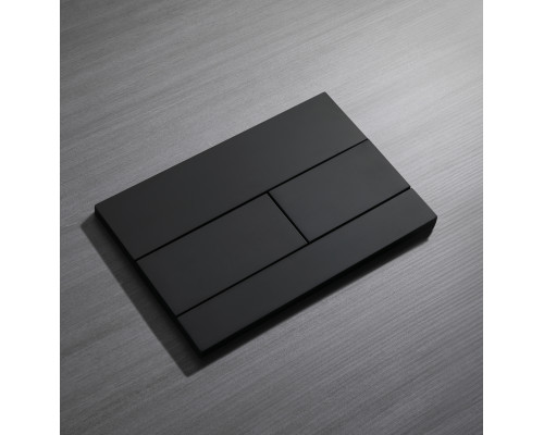 Кнопка смыва для инсталляции WONZON & WOGHAND, Черный матовый (WW-IB235-MB)