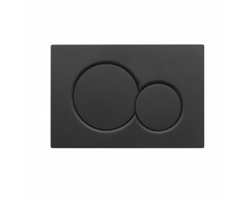 Кнопка смыва для инсталляции WONZON & WOGHAND, Черный матовый (WW-IB232-MB)