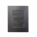 Кнопка смыва для инсталляции WONZON & WOGHAND, Темный графит (WW-IB256-BGM)