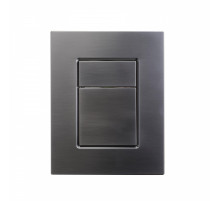 Кнопка смыва для инсталляции WONZON & WOGHAND, Темный графит (WW-IB256-BGM)
