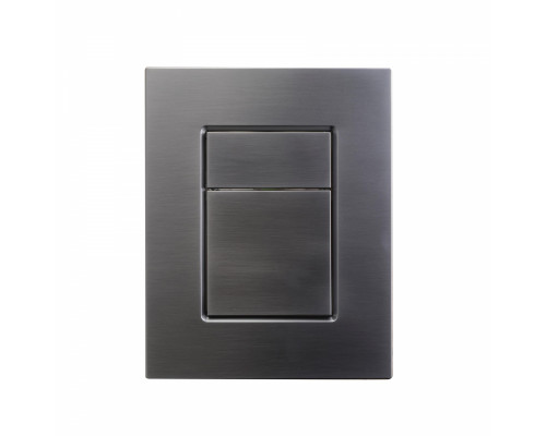 Кнопка смыва для инсталляции WONZON & WOGHAND, Темный графит (WW-IB256-BGM)