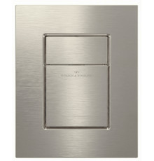 Кнопка смыва для инсталляции пневматическая WONZON & WOGHAND, Брашированный никель (WW-IB256-BN)