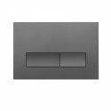Кнопка смыва для инсталляции WONZON & WOGHAND, Темный графит (WW-IB224-BGM)