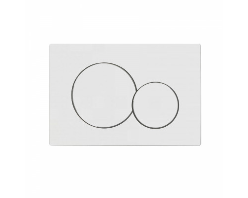 Кнопка смыва для инсталляции механическая WONZON & WOGHAND, Белый матовый (WW-IB232-MW)