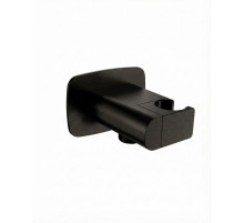 Настенный держатель для душа WONZON & WOGHAND, Черный матовый (WW-5F1001-MB)