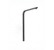 Удлиненная квадратная трубка для душевых систем WONZON & WOGHAND, Темный графит (WW-LY001-BGG)