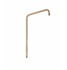 Удлиненная круглая трубка для душевых систем WONZON & WOGHAND, Брашированное золото (WW-LY002-BG)