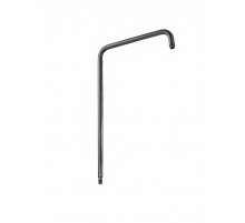 Удлиненная круглая трубка для душевых систем WONZON & WOGHAND, Темный графит (WW-LY002-BGG)