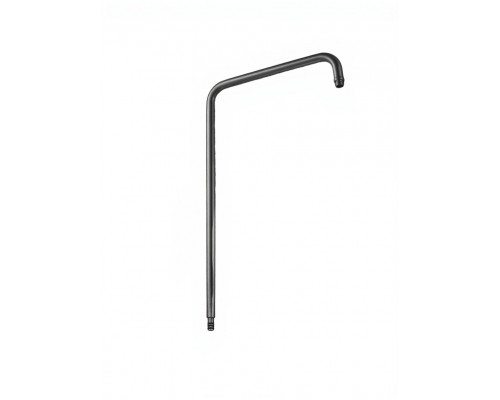 Удлиненная круглая трубка для душевых систем WONZON & WOGHAND, Темный графит (WW-LY002-BGG)