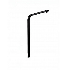 Удлиненная квадратная трубка для душевых систем WONZON & WOGHAND, Черный матовый (WW-LY001-MB)