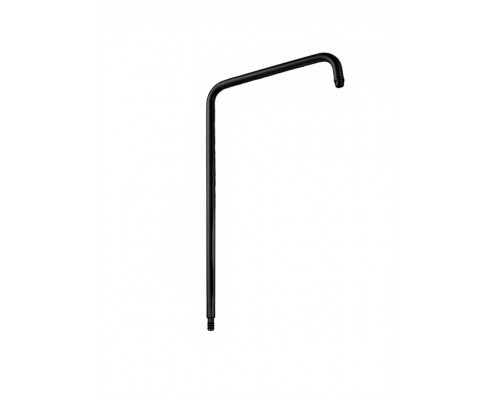 Удлиненная круглая трубка для душевых систем WONZON & WOGHAND, Черный матовый (WW-LY002-MB)