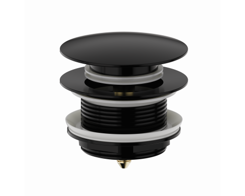 Донный клапан для ванны WONZON & WOGHAND, Белый матовый (WW-SS105-MB)