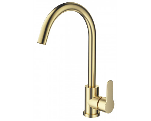 Заказать Смеситель для кухни WONZON & WOGHAND, Брашированное золото (WW-AE4554-BG) в магазине сантехники Santeh-Crystal.ru
