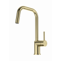 Смеситель для кухни WONZON & WOGHAND, Брашированное золото (WW-6018-BG)