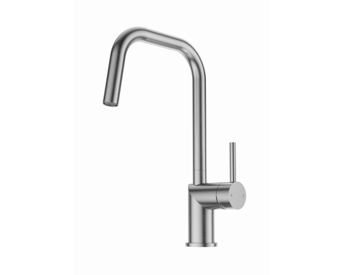 Смеситель для кухни WONZON & WOGHAND,  Брашированный никель (WW-6018-BS)