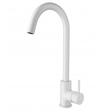 Смеситель для кухни WONZON & WOGHAND, Белый матовый (WW-A21102-MW)