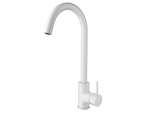 Купить Смеситель для кухни WONZON & WOGHAND, Белый матовый (WW-A21102-MW) в магазине сантехники Santeh-Crystal.ru