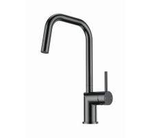 Смеситель для кухни WONZON & WOGHAND, Темный графит (WW-6018-BGG)