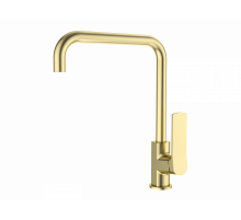 Смеситель для кухни WONZON & WOGHAND, Брашированное золото (WW-L1006-BG)