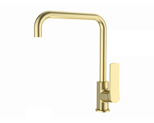 Смеситель для кухни WONZON & WOGHAND, Брашированное золото (WW-L1006-BG)
