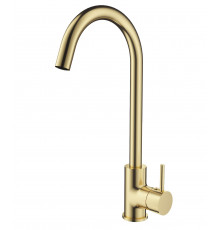 Смеситель для кухни WONZON & WOGHAND, Брашированное золото (WW-A21102-BG)