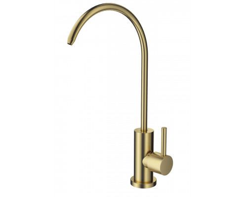 Заказать Смеситель для фильтрованной воды WONZON & WOGHAND, Брашированное золото (WW-AE4587-BG) в магазине сантехники Santeh-Crystal.ru
