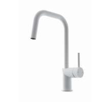 Смеситель для кухни WONZON & WOGHAND, Белый матовый (WW-6018-MW)