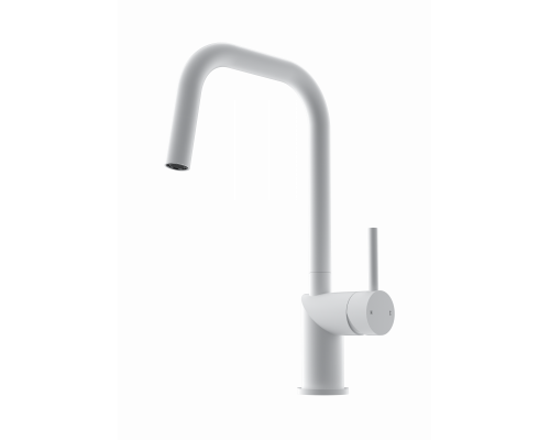 Смеситель для кухни WONZON & WOGHAND, Белый матовый (WW-6018-MW)