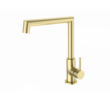 Смеситель для кухни WONZON & WOGHAND, Брашированное золото (WW-L1005-BG)