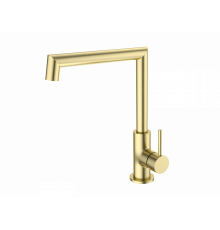 Смеситель для кухни WONZON & WOGHAND, Брашированное золото (WW-L1005-BG)