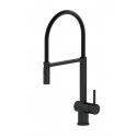 Смеситель для кухни с гибким изливом WONZON & WOGHAND, Черный матовый (WW-88438003-MB)