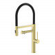 Приобрести Смеситель для кухни с гибким изливом и подключением фильтра WONZON & WOGHAND, Брашированное золото (WW-88458007-BG) в магазине сантехники Santeh-Crystal.ru