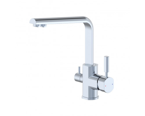 Заказать Смеситель для кухни с подключением фильтра WONZON & WOGHAND, Хром (WW-88458003-CR) в магазине сантехники Santeh-Crystal.ru