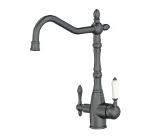 Смеситель для кухни c подключением фильтра WONZON & WOGHAND, Темный графит (WW-88458006-BGM)