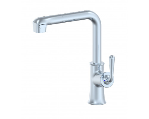 Купить Смеситель для кухни с выдвижным изливом WONZON & WOGHAND, Хром (WW-88439008A-CR) в магазине сантехники Santeh-Crystal.ru