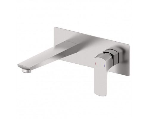 Смеситель для раковины встраиваемый WONZON & WOGHAND, Брашированный никель (WW-88869031-BN)