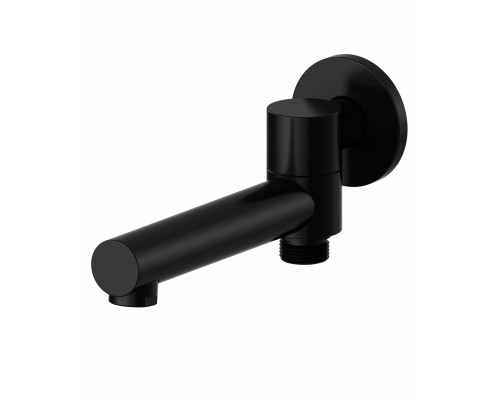 Носик с дивертором WONZON & WOGHAND, Черный матовый (WW-88SZ10-MB)