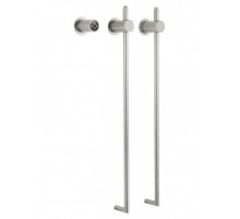 Полотенцесушитель электрический встраиваемый WONZON & WOGHAND LEIPZIG, Брашированный никель (WW-AL3621-BN)