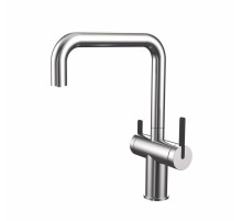 Смеситель для кухни c подключением фильтра WONZON & WOGHAND, Брашированный никель (WW-8020298-BN)