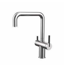 Смеситель для кухни c подключением фильтра WONZON & WOGHAND, Брашированный никель (WW-8020298-BN)