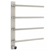 Полотенцесушитель электрический WONZON & WOGHAND NÜRNBERG, Брашированный никель (WW-AL344-BN)