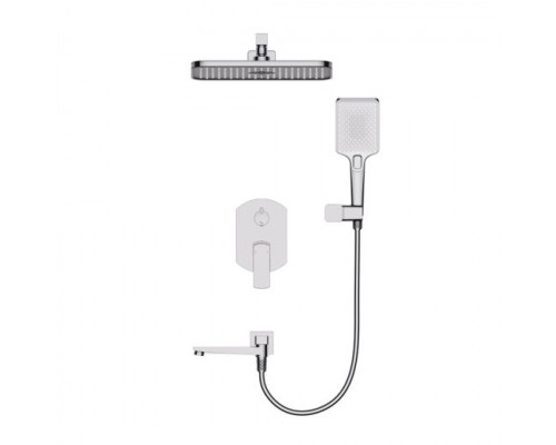 Душевая система встраиваемая WONZON & WOGHAND FORZA, Хром (WW-939031-CR)