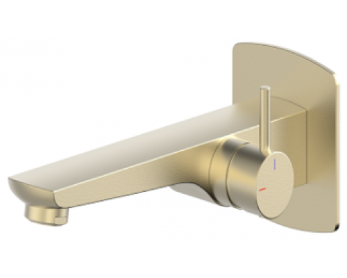 Смеситель для раковины встраиваемый WONZON & WOGHAND, Брашированное золото (WW-88869031-1-BG)