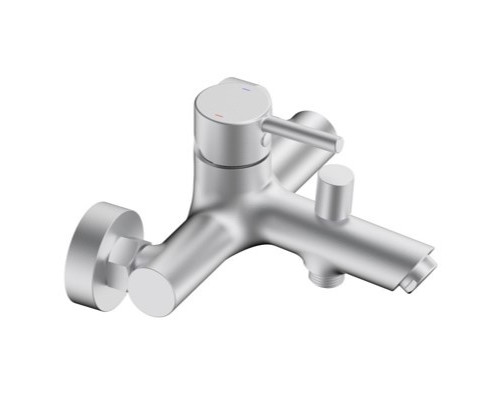 Смеситель для ванны с душем WONZON & WOGHAND SOLO, Брашированный никель (WW-639032-1-BN)